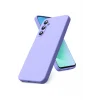 Mey İthalat®  Samsung Galaxy S25 FE First Silikon - Lila