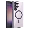 Mey İthalat®  Samsung Galaxy S25 Ultra Kılıf Kross Magneticsafe Kapak - Mor