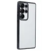 Mey İthalat®  Samsung Galaxy S25 Ultra Kılıf  Lensli Silikon - Siyah