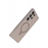 Mey İthalat®  Samsung Galaxy S25 Ultra Regal Magsafe Standlı Kapak - Çöl Titanyum
