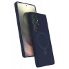 Mey İthalat®  Samsung Galaxy S25 Ultra Regal Magsafe Standlı Kapak - Lacivert