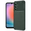 Mey İthalat®  Samsung Galaxy S26 Auto Focus Karbon Kapak - Koyu Yeşil