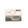 Mey İthalat®  Samsung Galaxy S26 Plus Kross Magneticsafe Kapak - Gold