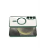 Mey İthalat®  Samsung Galaxy S26 Plus Kross Magneticsafe Kapak - Koyu Yeşil