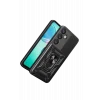 Mey İthalat®  Samsung Galaxy S26 Plus Pars Lens Yüzüklü Silikon - Siyah