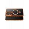 Mey İthalat®  Samsung Galaxy S26 Ultra Joke Simli Magneticsafe Kılıf - Turuncu