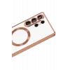 Mey İthalat®  Samsung Galaxy S26 Ultra Kross Magneticsafe Kapak - Çöl Titanyum