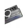 Mey İthalat®  Samsung Galaxy S26 Ultra Magneticsafe Şeffaf Silikon - Şeffaf