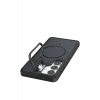 Mey İthalat®  Samsung Galaxy S26 Ultra Pale Magsafe Standlı Kapak - Siyah