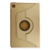Mey İthalat®  Samsung Galaxy T500 Tab A7 10.4 Kılıf 360 Tablet Deri Kılıf - Gold