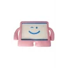 Mey İthalat®  Samsung Galaxy T500 Tab A7 10.4 Kılıf Karakter Tablet Silikon - Açık Pembe