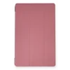 Mey İthalat®  Samsung Galaxy T870 Tab S7 11 Kılıf Tablet Smart Kılıf - Pembe