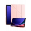 Mey İthalat®  Samsung Galaxy Tab A11 Plus Kalemlikli Mars Tablet Kılıfı - Rose Gold