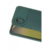 Mey İthalat®  Samsung Galaxy XCover 7 Kılıf Auto Focus Karbon Kapak - Yeşil