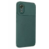 Mey İthalat®  Samsung Galaxy XCover 7 Kılıf Auto Focus Karbon Kapak - Yeşil