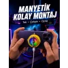 Mey İthalat® Şarj Edilebilir RGB Telefon Soğutucu Oyun Fanı
