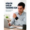 Mey İthalat® Şarjlı Bilekten Dijital Tansiyon Ölçer Geniş LCD Ekranlı