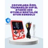 Mey İthalat® Şarjlı Taşınabilir El Oyun Konsolu 400 Oyun