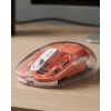 Mey İthalat® Şeffaf Kablosuz Mouse Bluetooth Bağlantılı Sessiz Tıklama