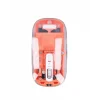 Mey İthalat® Şeffaf Kablosuz Mouse Bluetooth Bağlantılı Sessiz Tıklama