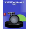 Mey İthalat® Sehpa ve Ekipmanlar İçin 4 cm Kilitsiz Ayak Tekli