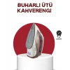 Mey İthalat® Seramik Tabanlı Buharlı Ütü 2200W Dikey Ütüleme 300ml Kahverengi