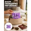 Mey İthalat® Seyahat Bakım Seti 5 Parça Sızdırmaz Şeffaf Kapaklı 30ml Yeni Nesil