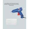 Mey İthalat® Sıcak Mum Tabancası 40W 5 Silikon Hediyeli Kolay ve Hızlı Yapıştırma Yeni Nesil