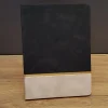Mey İthalat® Siyah Çizgili Deri Defter