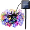 Mey İthalat® Solar 5m 50 Led Papatya RGB 8 Fonksiyonlu