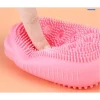 Mey İthalat® Süngerli Silikon Banyo Kesesi