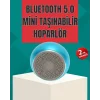 Mey İthalat® Taşınabilir Bluetooth Hoparlör | Eller Serbest Arama Özellikli