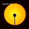 Mey İthalat® Taşınabilir USB Sunset Lamba: Ev ve Araba İçin Ambiyans Işığı