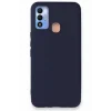Mey İthalat®  Tecno Spark 7T Kılıf First Silikon - Lacivert