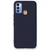Mey İthalat®  Tecno Spark 7T Kılıf First Silikon - Lacivert