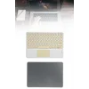 Mey İthalat® Touchpad Tüm Cihazlara Uyumlu Bluetooth Klavye Touchpad Slim Kablosuz Wifi Q Klavye