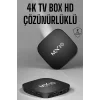 Mey İthalat® TV Box HD Çözünürlüklü 4 Çekirdekli 8 GB Dahili Hafıza Android Uyumlu