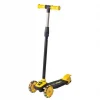 Mey İthalat®  Twist Led Işıklı 3 Tekerlekli Scooter Sarı