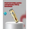 Mey İthalat® Type-C Şarjlı LCD Ekranlı Profesyonel Saç Sakal Tıraş Makinesi