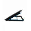 Mey İthalat® USB Girişli Laptop Soğutma Standı Çift Fan Mavi Işıklı Notebook Soğutucu