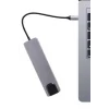 Mey İthalat® Usb Type-c Hub Dönüştürücü Çevirici Çoklayıcı Macbook Çevirici 8 Portlu