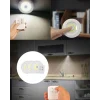 Mey İthalat® Uzaktan Kumandalı 3 Lü Kablosuz Led Spot Lamba Seti Yapışkanlı Pratik Kullanım