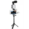 Mey İthalat® Video Making Kit Telefon Tutucu Vlog Video Mini Led Işıklı