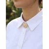 Mey İthalat® Vintage Model Gold Renk Düğme veya Manşet Broşu