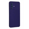 Mey İthalat®  Vivo V23 5G Kılıf Nano içi Kadife Silikon - Mor