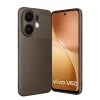 Mey İthalat®  Vivo V60 5G Auto Focus Karbon Kapak - Kahverengi