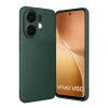 Mey İthalat®  Vivo V60 5G Auto Focus Karbon Kapak - Koyu Yeşil