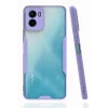 Mey İthalat®  Vivo Y15S Kılıf Platin Silikon - Lila