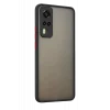 Mey İthalat®  Vivo Y53S Kılıf Montreal Silikon Kapak - Siyah