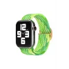 Mey İthalat®   Watch 38mm Star Kordon - Turkuaz-Yeşil